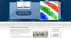 Desktop Screenshot of oxfordpolymers.com